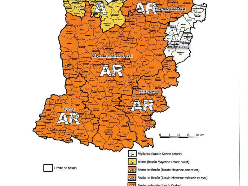 Situation étiage : restrictions d'eau