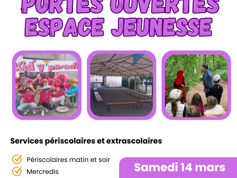 Portes ouvertes Espace Jeunesse