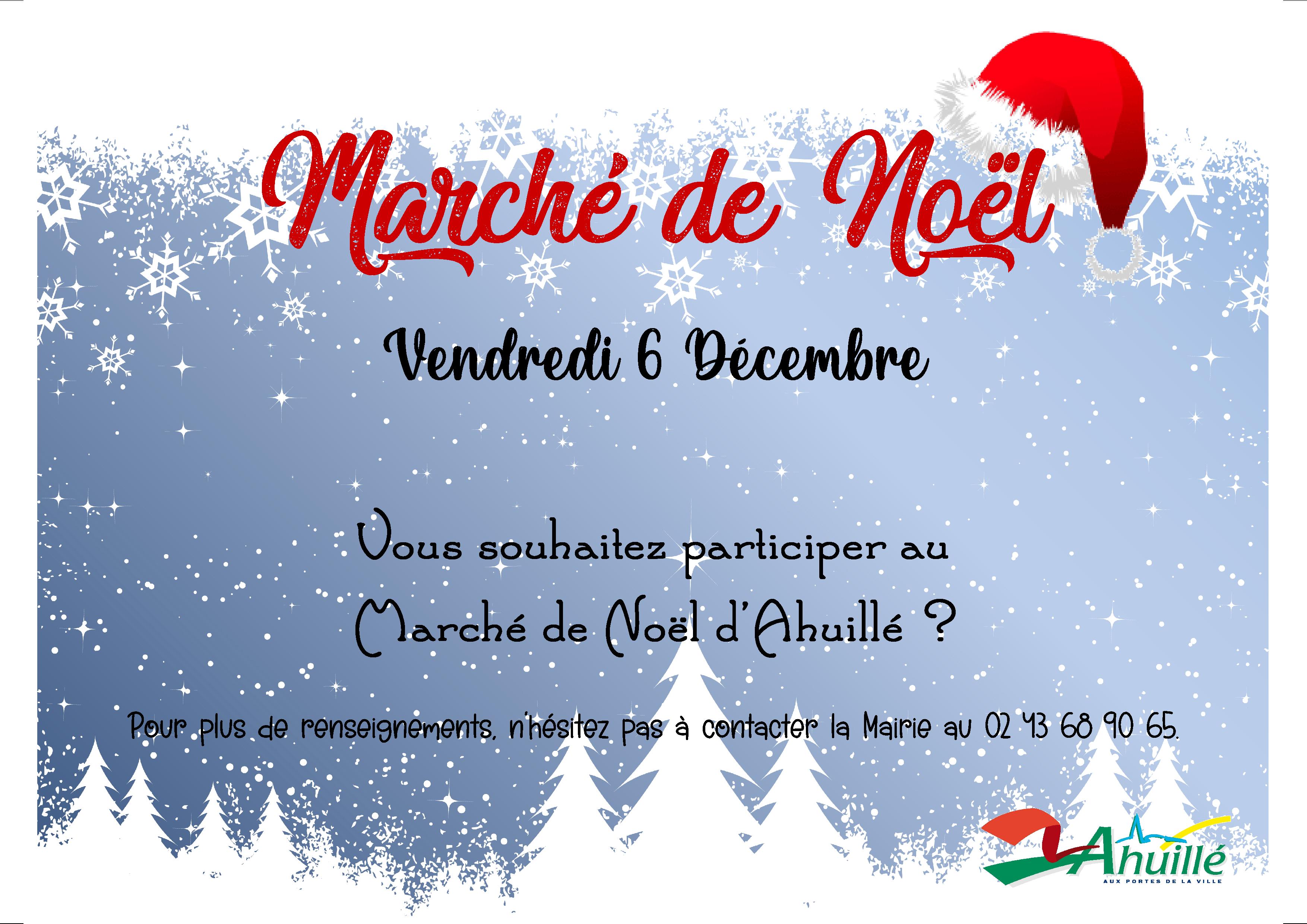 Inscriptions au Marché de Noël 2024